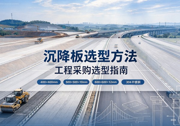 廉江沉降板选择方法
