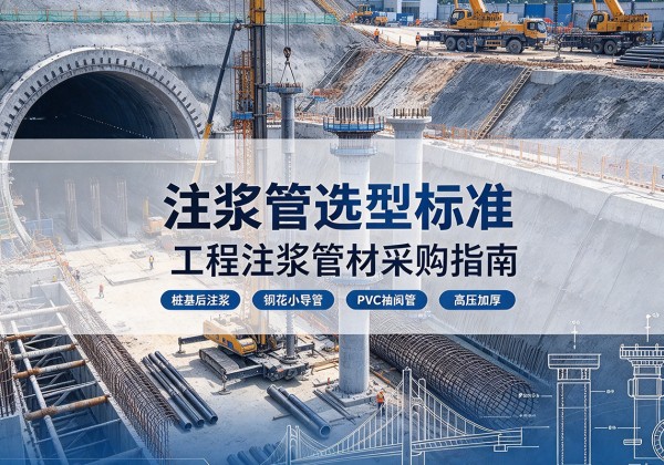 廉江注浆管选型标准